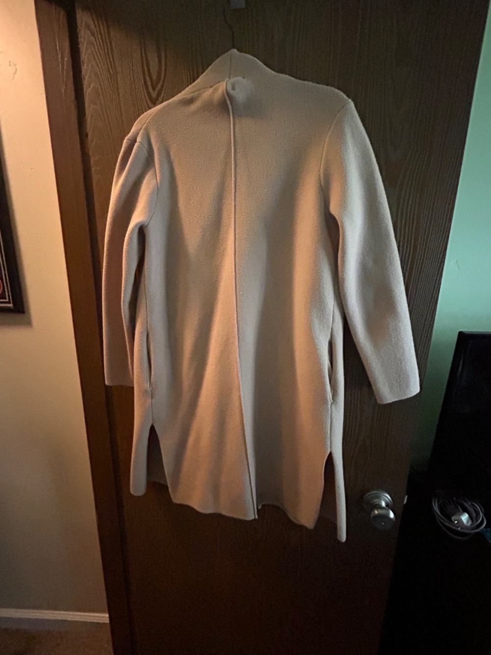 Open Front Knit Coat - Picture 2 of 3